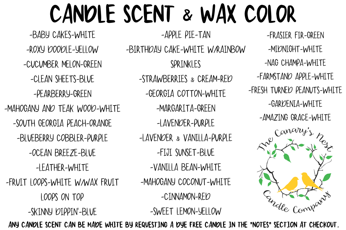 "Smells Like" Candle, Choose Your Scent/Size