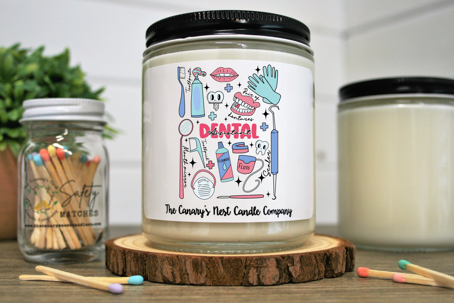 Dental Assistant Candle