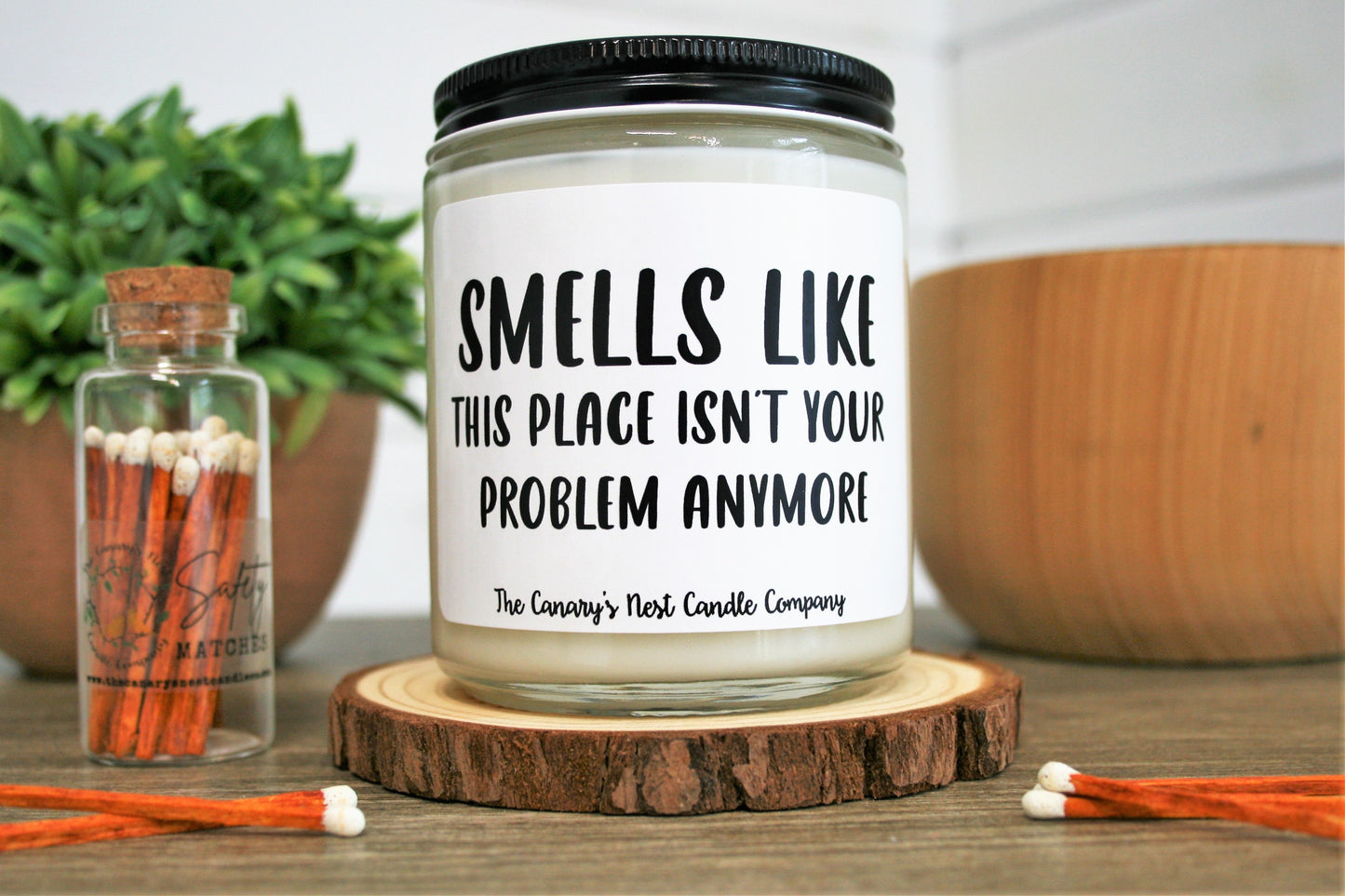 Personalized Candle, Choose Your Scent/Size