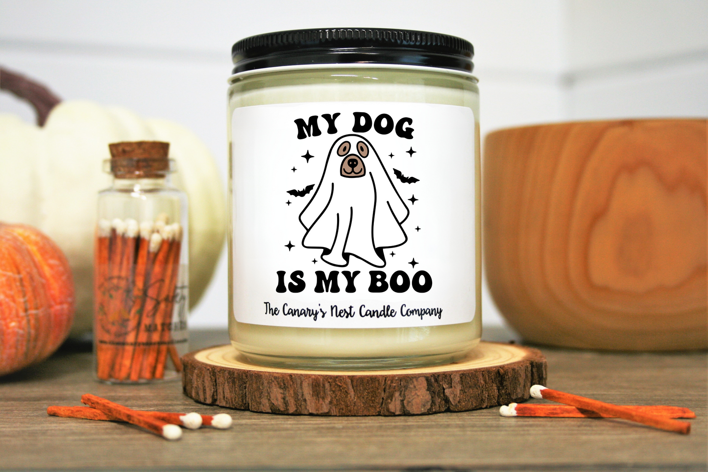 My Dog is My Boo Candle, Choose Your Scent