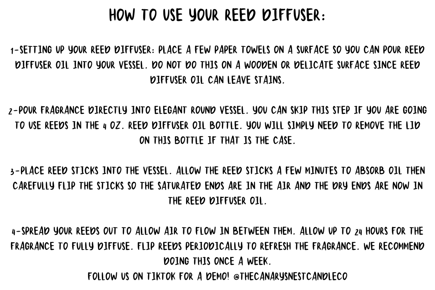 Reed Diffuser Oil + Reeds