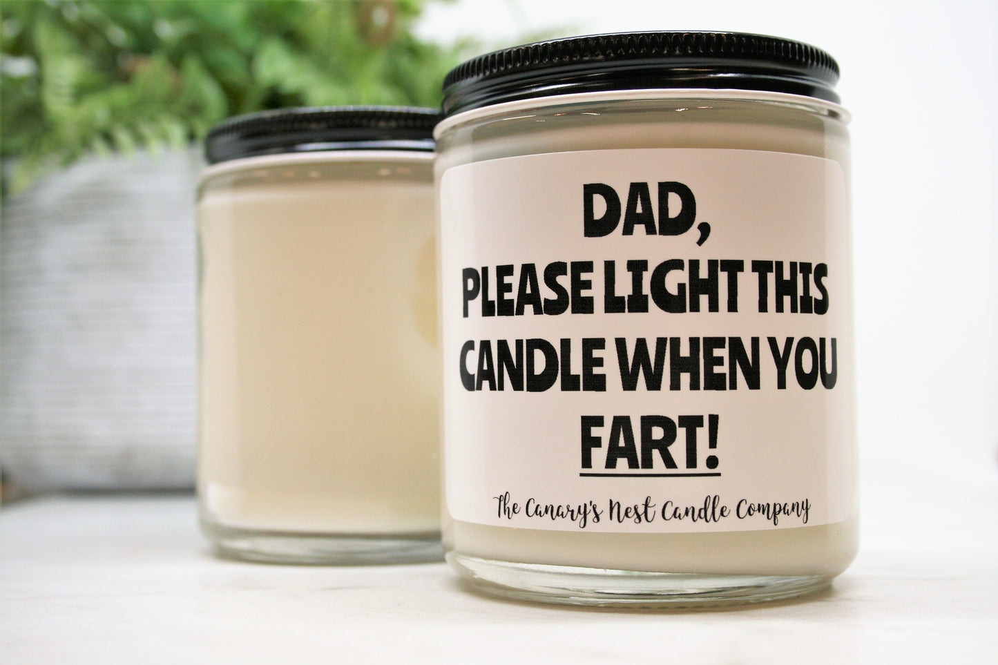 Light When Dad Farts Candle, Choose Your Scent/Size