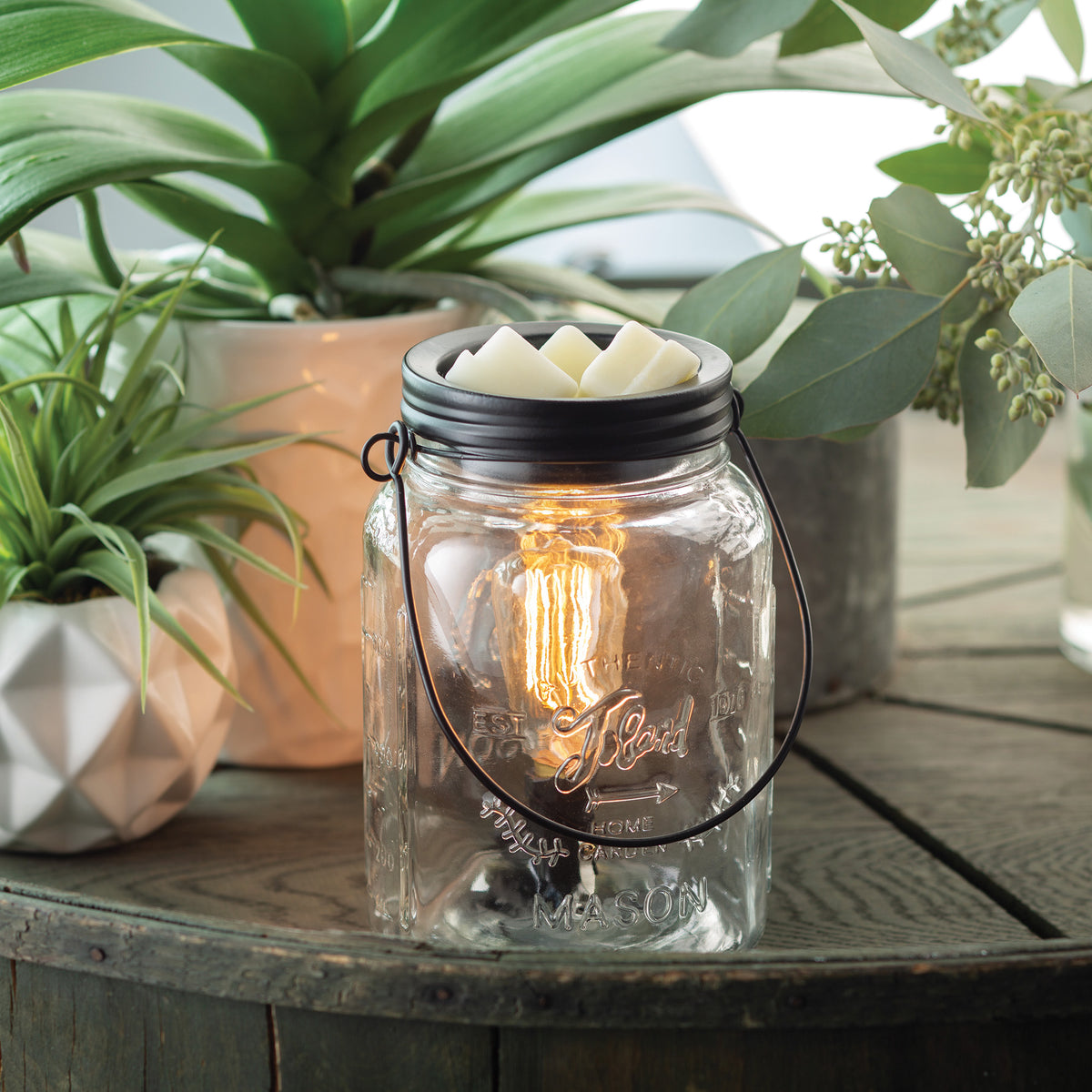Mason Jar Wax Warmer – The Canary's Nest Candle Company