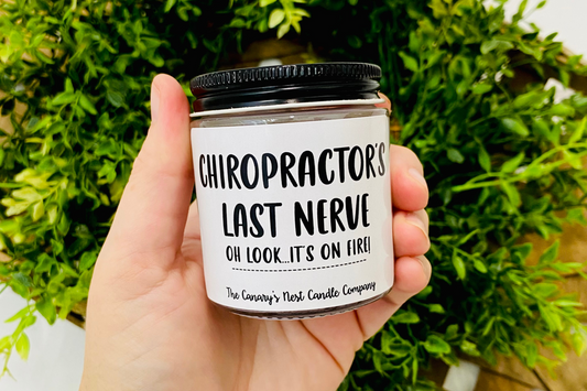 Chiropractor's Last Nerve Candle