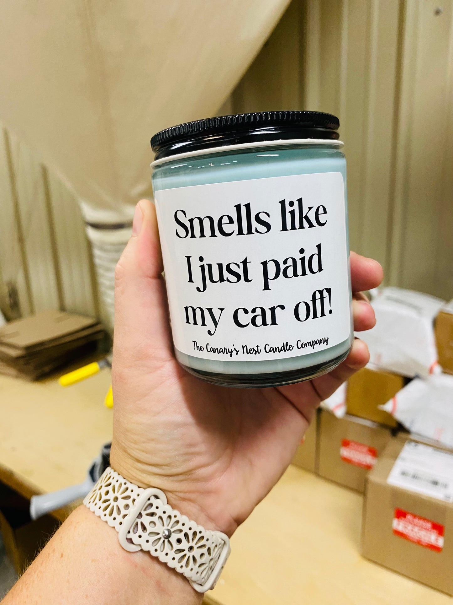 "Smells Like" Candle, Choose Your Scent/Size