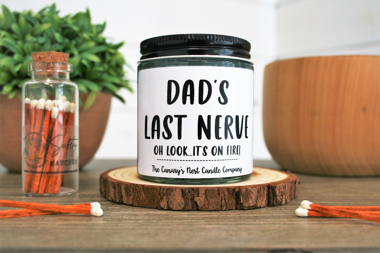 Dad's Last Nerve Candle, Choose Your Scent/Size