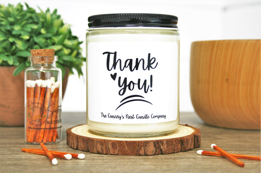 Thank You Gift Candle