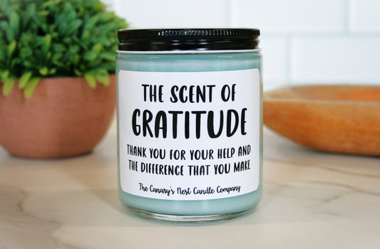The Scent of Gratitude Candle