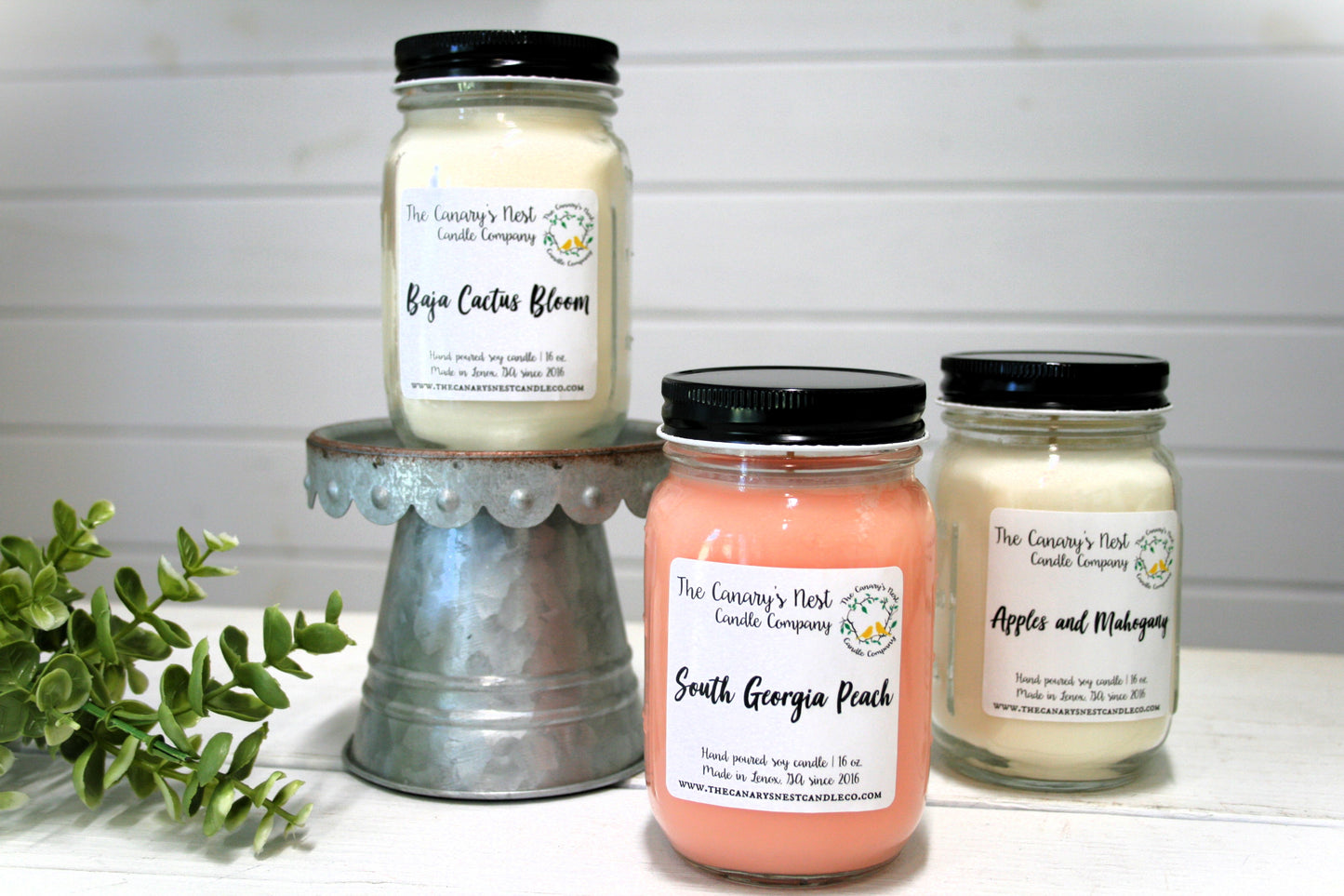 16 oz. Mason Jar Candle, Choose Your Scent