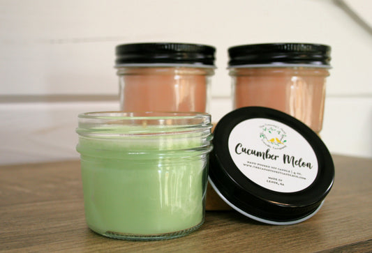 4 oz. Mason Jar Candle, Choose Your Scent