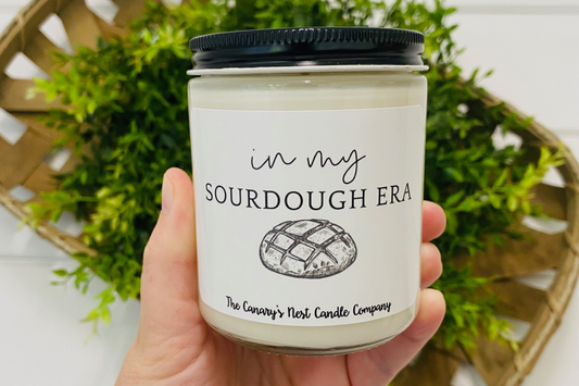 In My Sourdough Era Candle