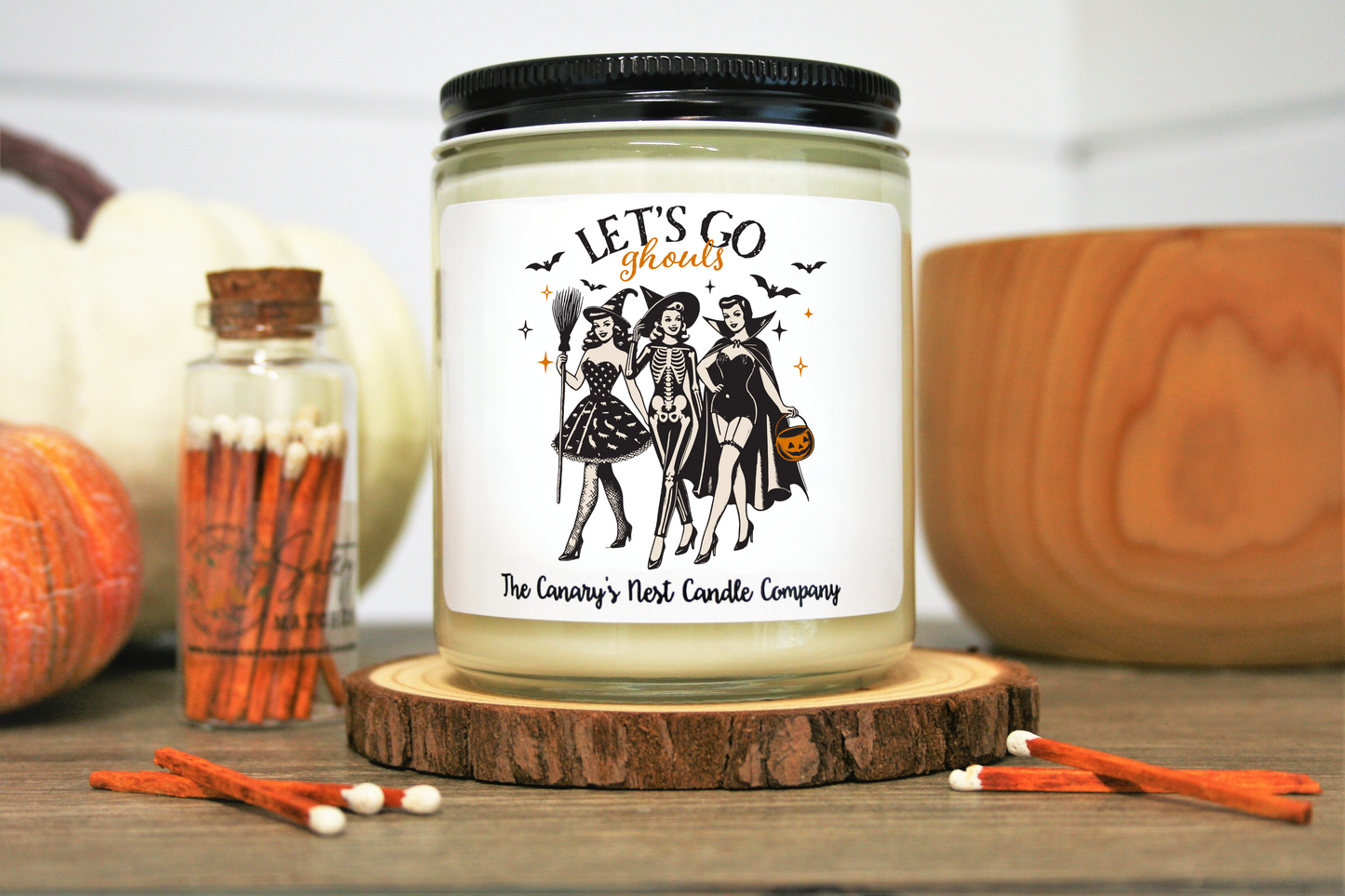 Let's Go Ghouls Candle, Choose Your Scent