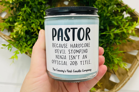 Pastor Candle