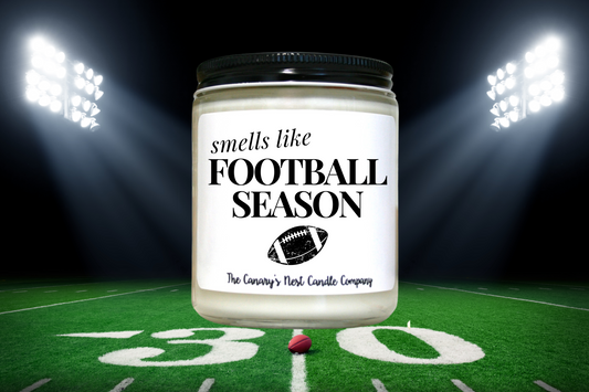 Smells Like Football Season Game Day Candle, Choose Your Scent