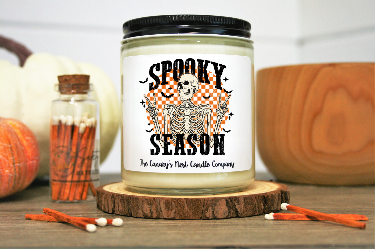 Spooky Season Candle, Choose Your Scent