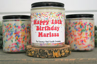 Birthday Cake Scented Soy Candle