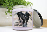 Personalized Photo Candle, Choose Your Size/Scent