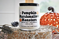 Pumpkin Marshmallow Monsters Scented Soy Candle