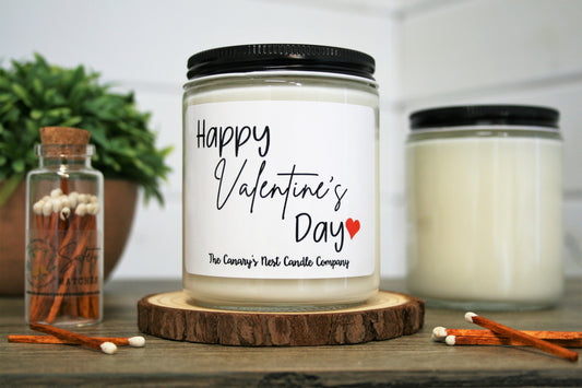 "Happy Valentine's Day" Soy Candle