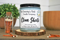 Clean Sheets Scented Soy Candle