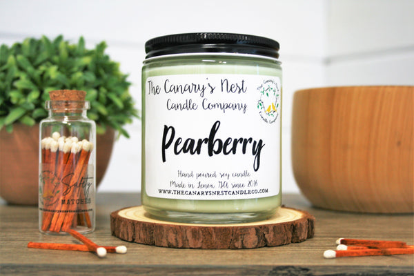 Pearberry Scented Soy Candle