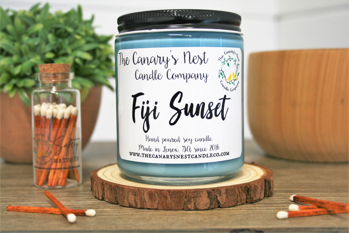 Fiji Sunset Scented Soy Candle