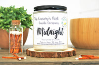 Midnight Scented Soy Candle
