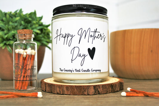Happy Mother's Day Candle, Choose Your Size/Scent