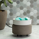 Gray Texture 2-in-1 Wax/Candle Warmer