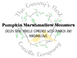 Pumpkin Marshmallow Monsters Scented Soy Candle