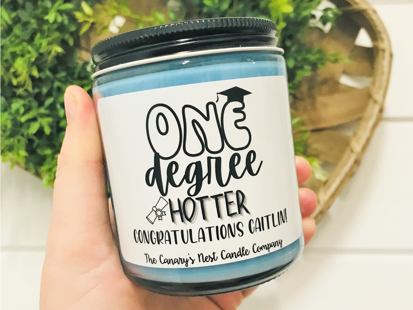 One Degree Hotter Candle, Choose Your Scent/Size