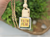 Faith over Fear Car Cube Car Air Freshener
